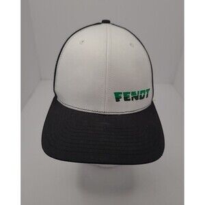 FENDT Logo White Black Richardson Original 112 Trucker Hat